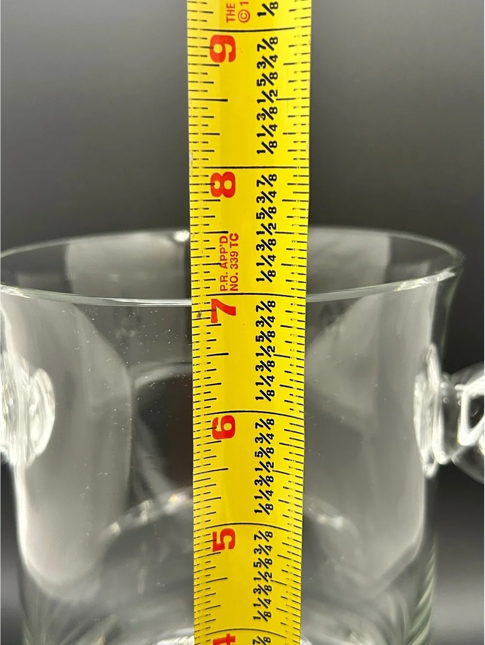 Elegant Clear Crystal Ice Bucket/Wine Chiller with Twisted Handles
